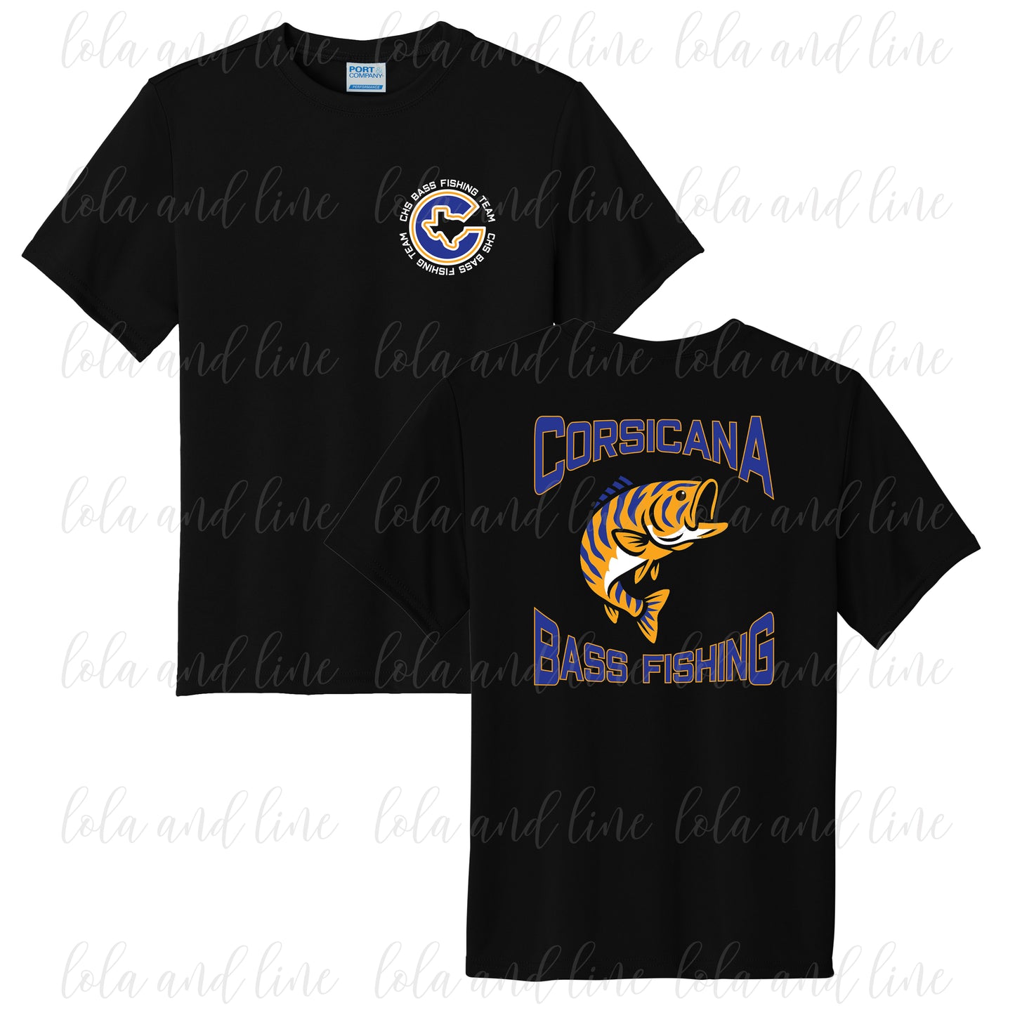 CHS Bass Fishing - Black
