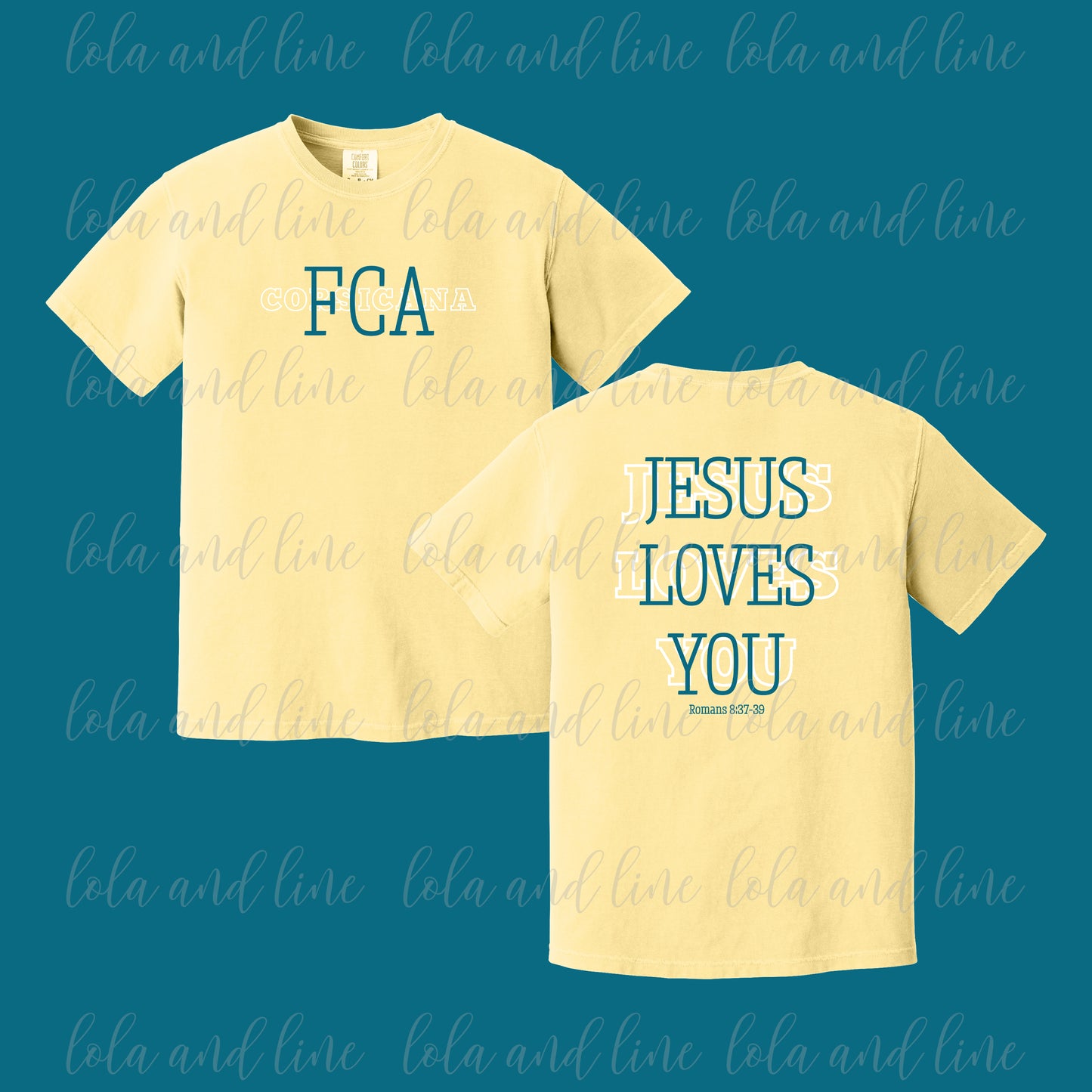 Corsicana FCA ~ Butter Yellow