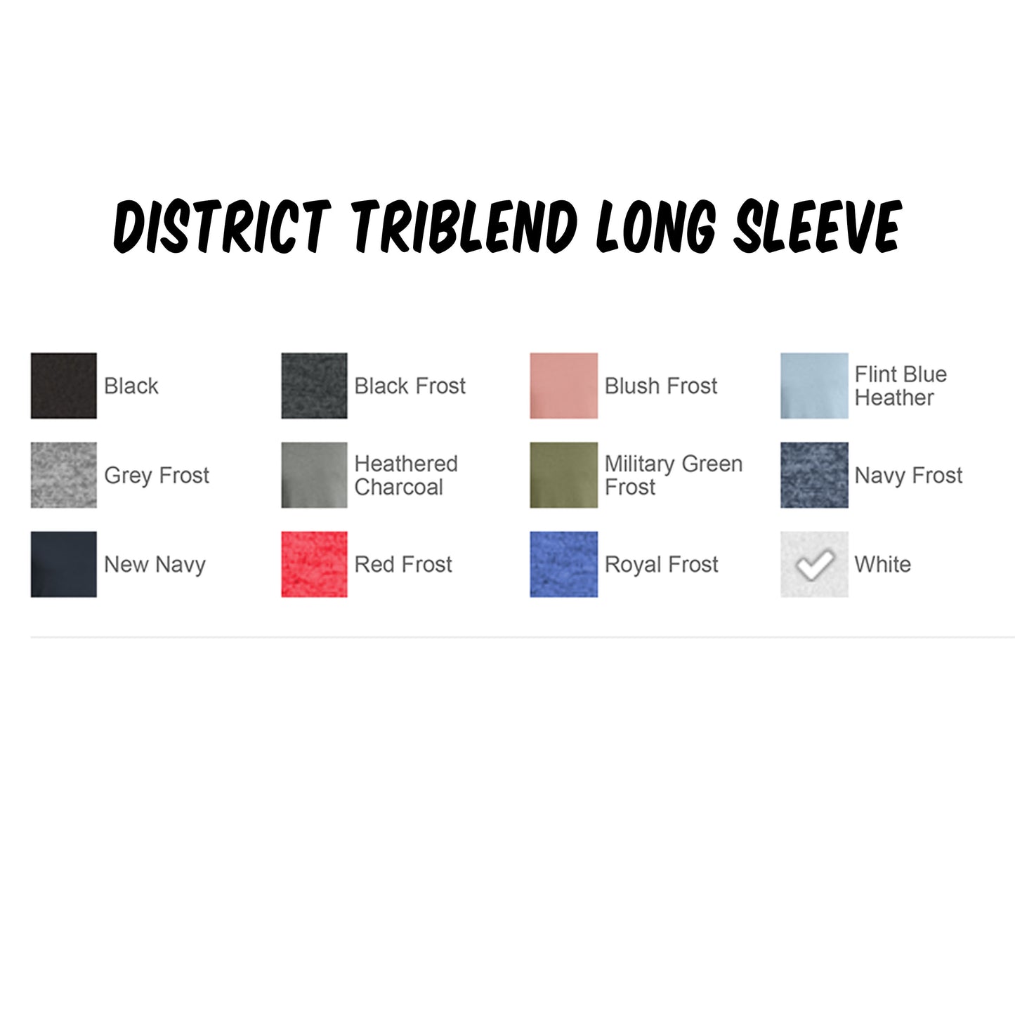 PREMIER REALTY ~ DISTRICT LONG SLEEVE TRIBLEND