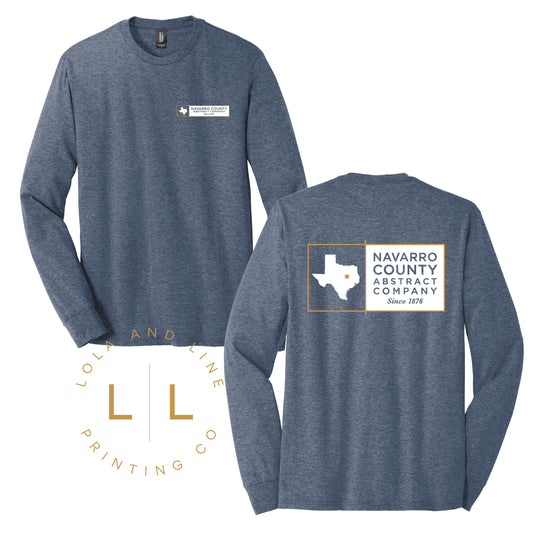 NCAC - District Tri Blend Long Sleeve