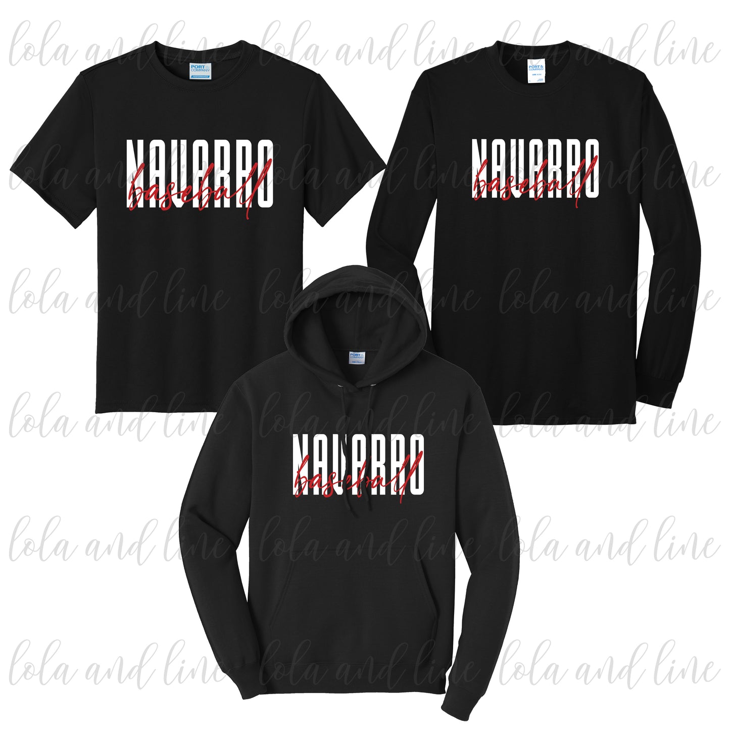 Navarro Baseball Script - Youth & Adult