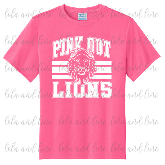 BG Pink Out Lions (Reorder)