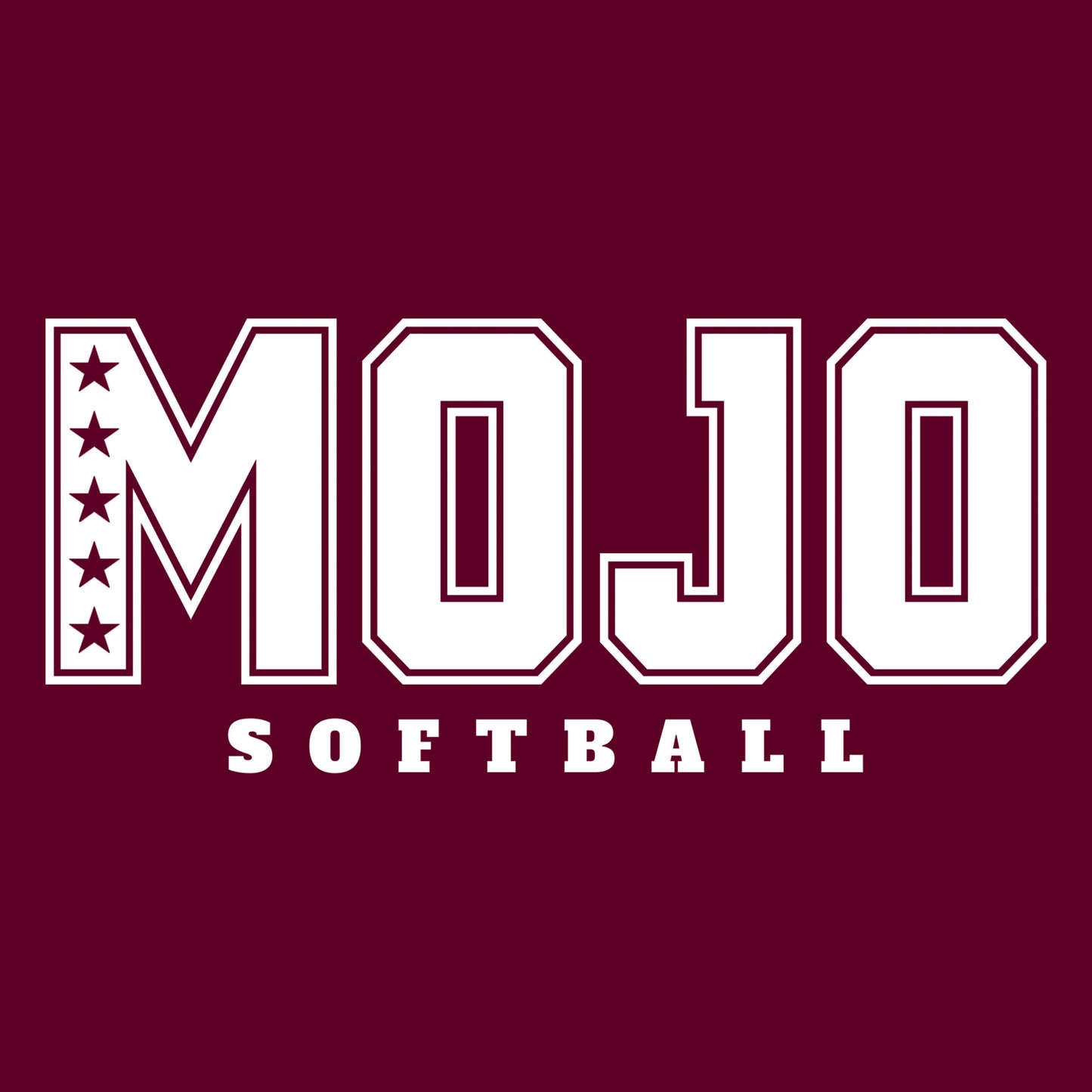 STARS MOJO - Maroon Shirt