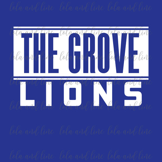 The Grove Lions (Reorder)