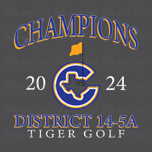 CHS Golf ~ District Champions