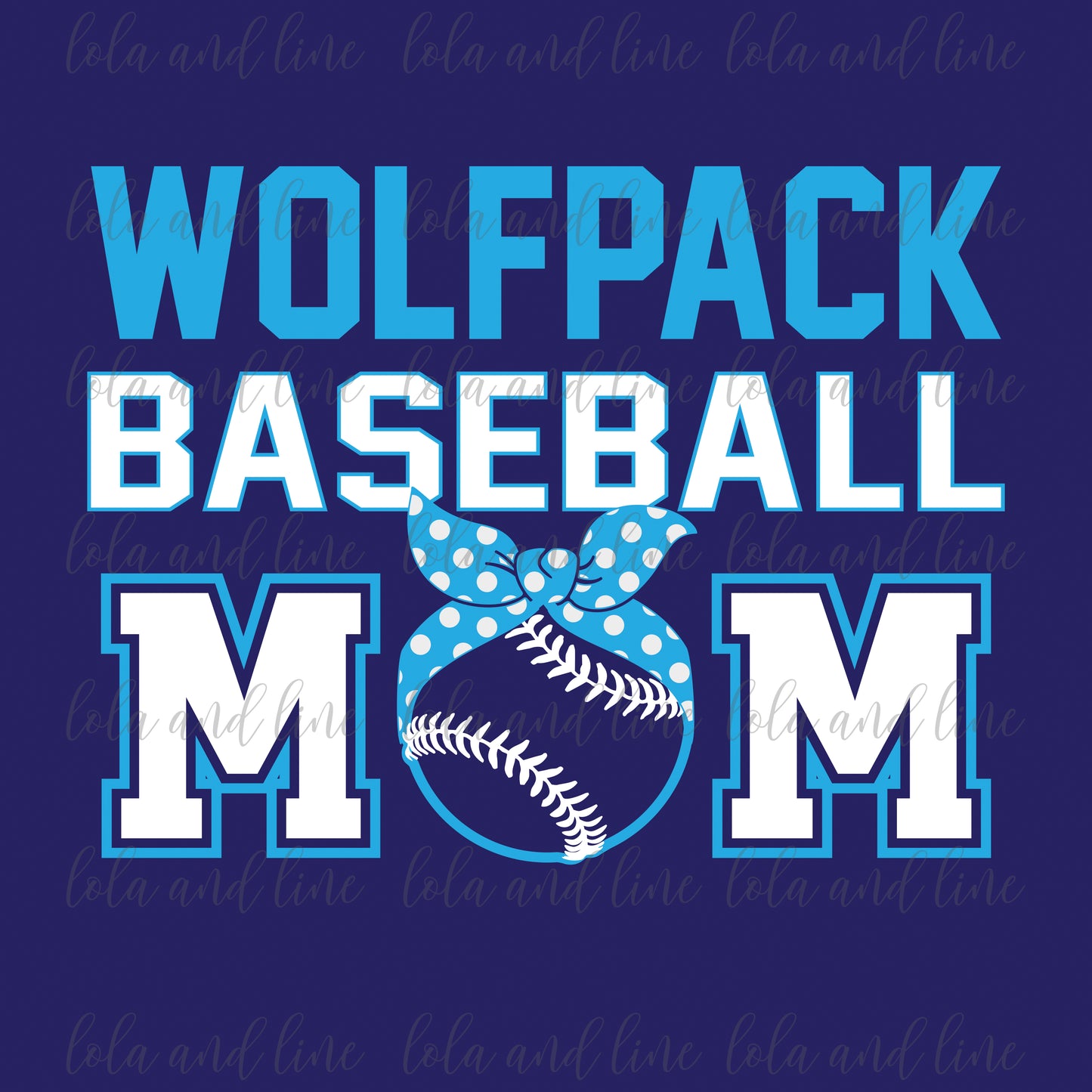 Wolfpack Mom {Short Sleeve Heathered Soft Tee}